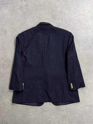 90's LAUREN RALPH LAUREN 「SCHOOL JACKET」テーラードジャケット　紺ブレ