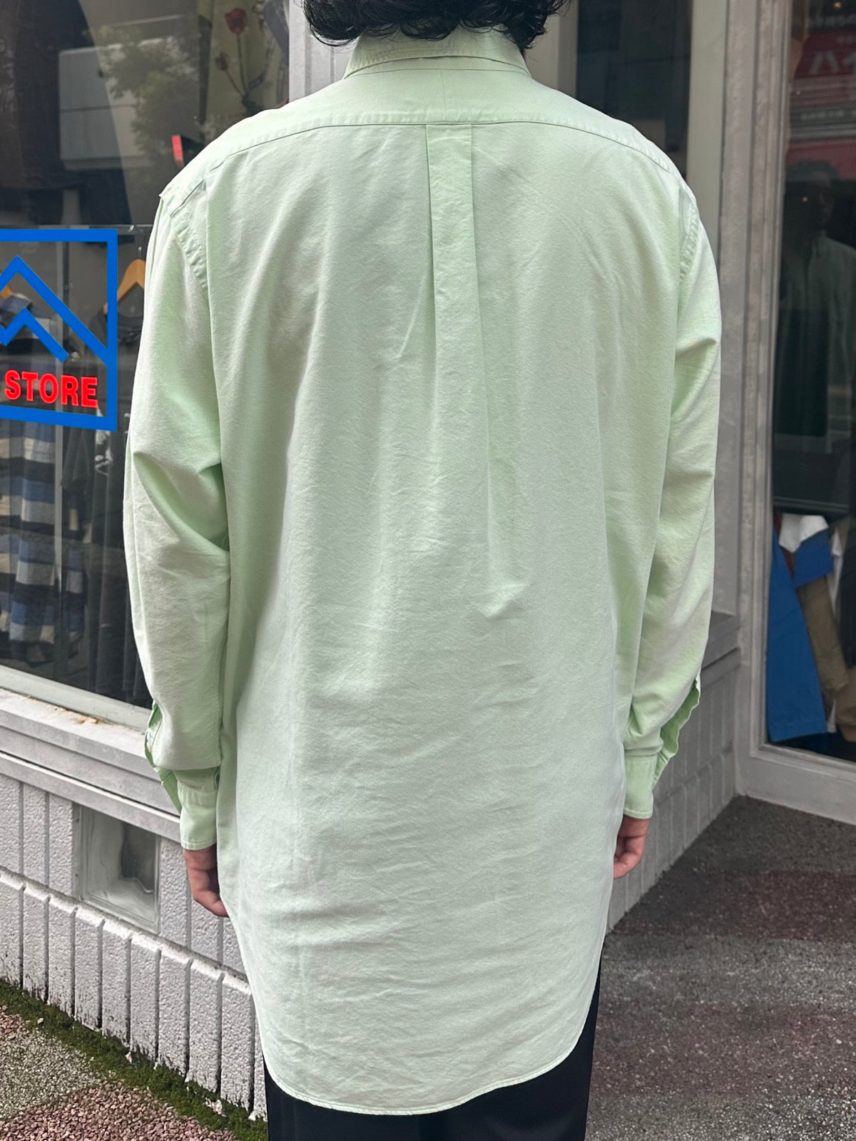 90's RALPH LAUREN「classic fit」ボタンダウンシャツ