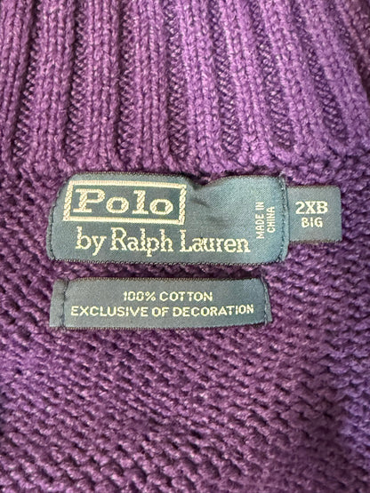 00's「Polo by Ralph Lauren」ハーフジップニット