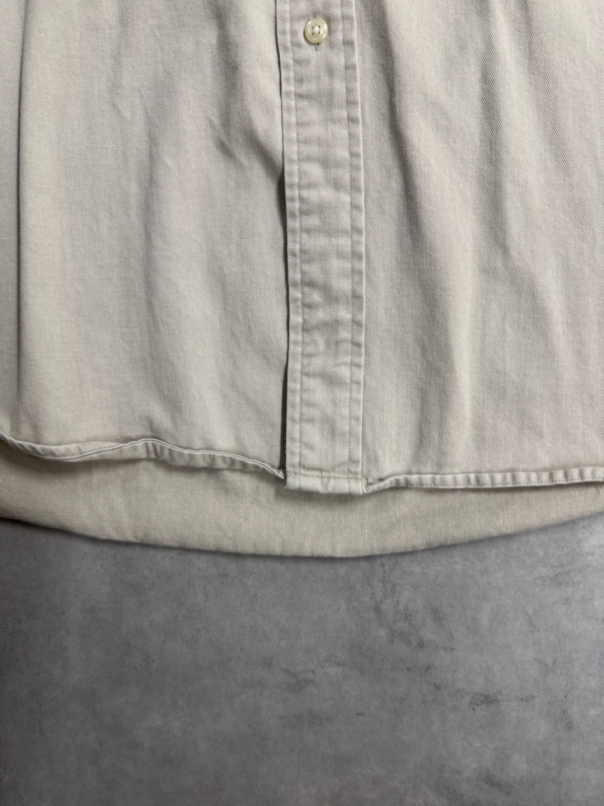 90’s RALPH LAUREN 「100％COTTON」ボタンダウンシャツ
