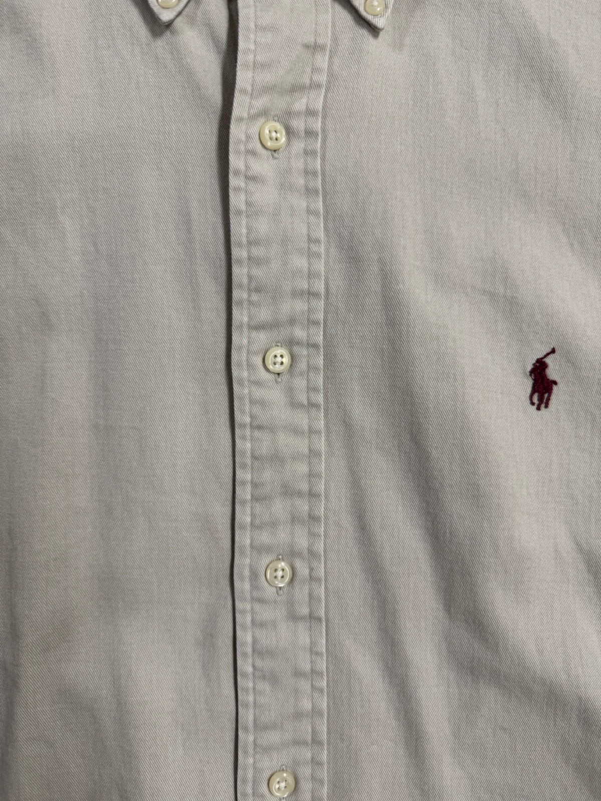 90’s RALPH LAUREN 「100％COTTON」ボタンダウンシャツ