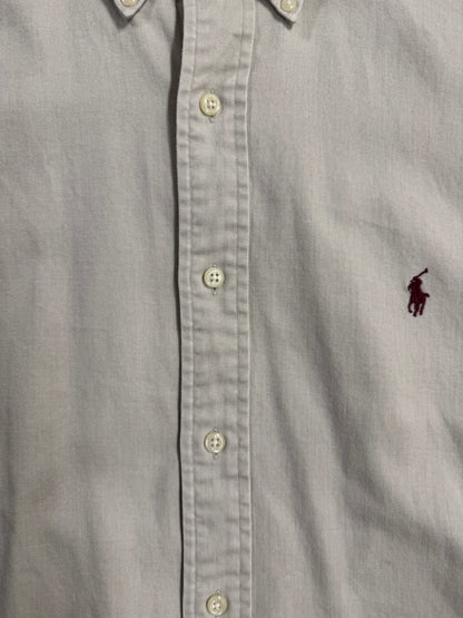 90’s RALPH LAUREN 「100％COTTON」ボタンダウンシャツ