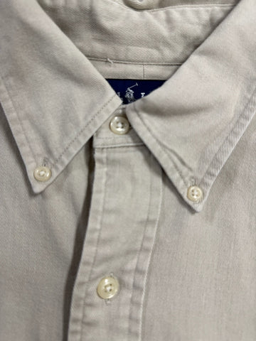 90’s RALPH LAUREN 「100％COTTON」ボタンダウンシャツ