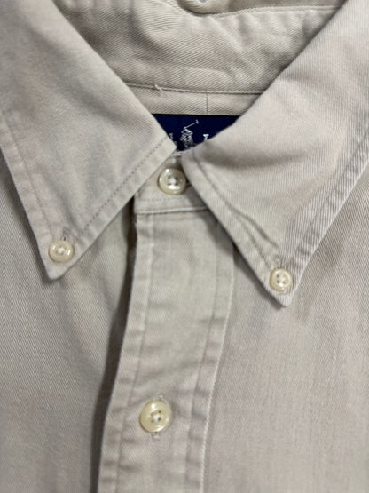 90’s RALPH LAUREN 「100％COTTON」ボタンダウンシャツ