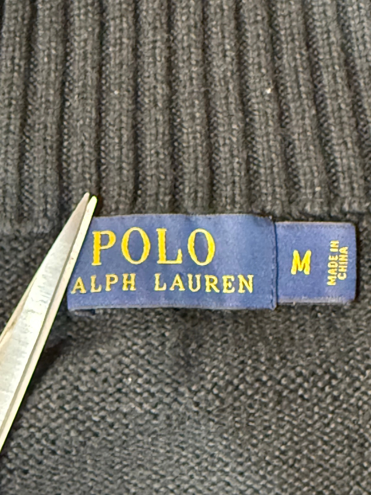 00's「Polo Ralph Lauren」ハーフジップニット