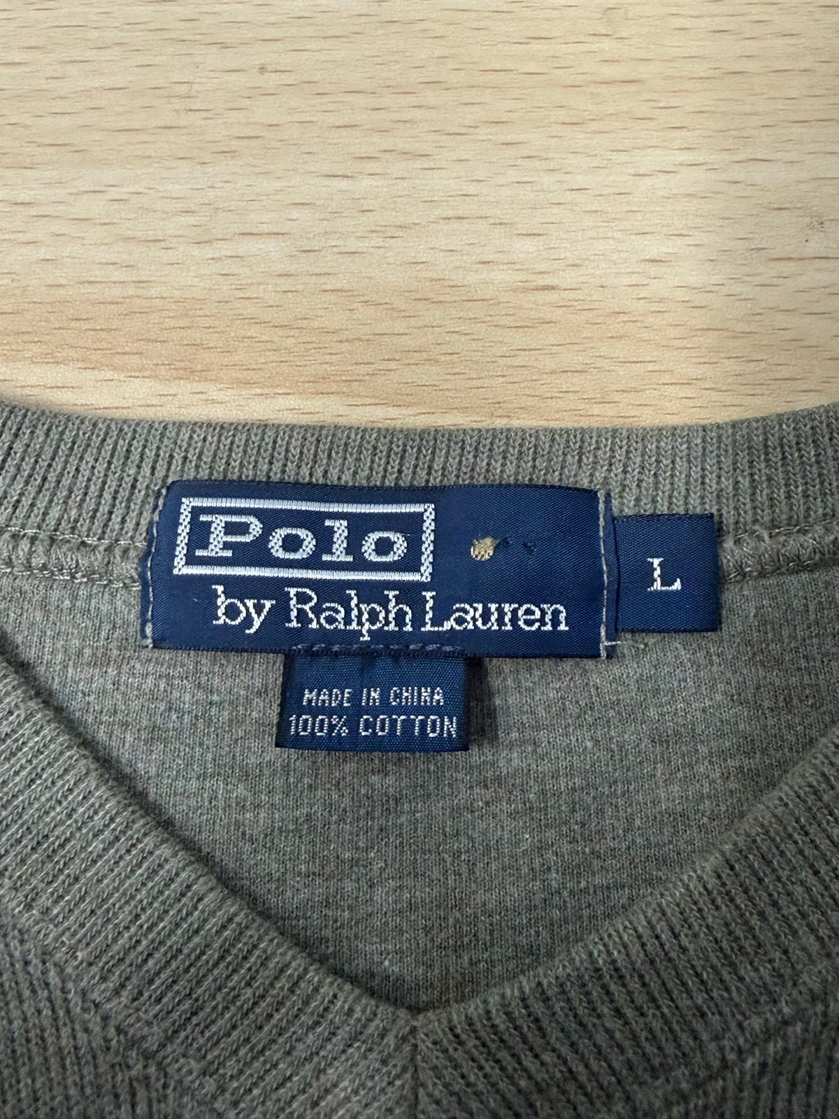 00's「Polo by Ralph Lauren」Vネックニット