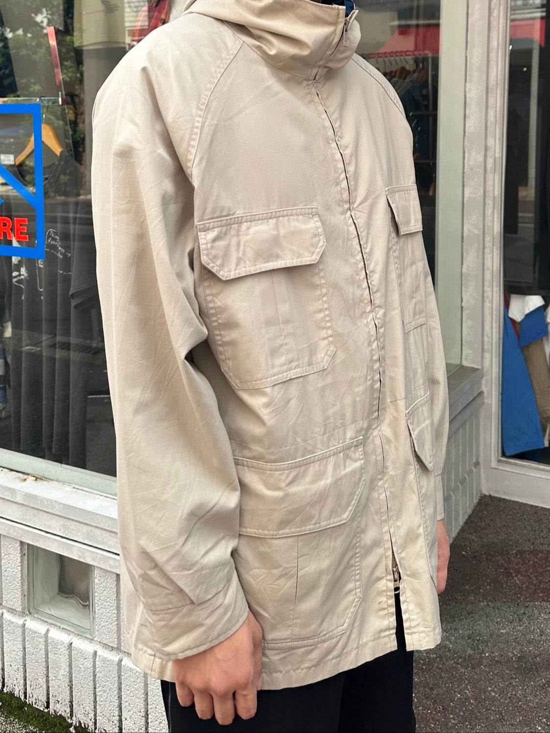 70's WOOL RICH「4P」マウンテンパーカー