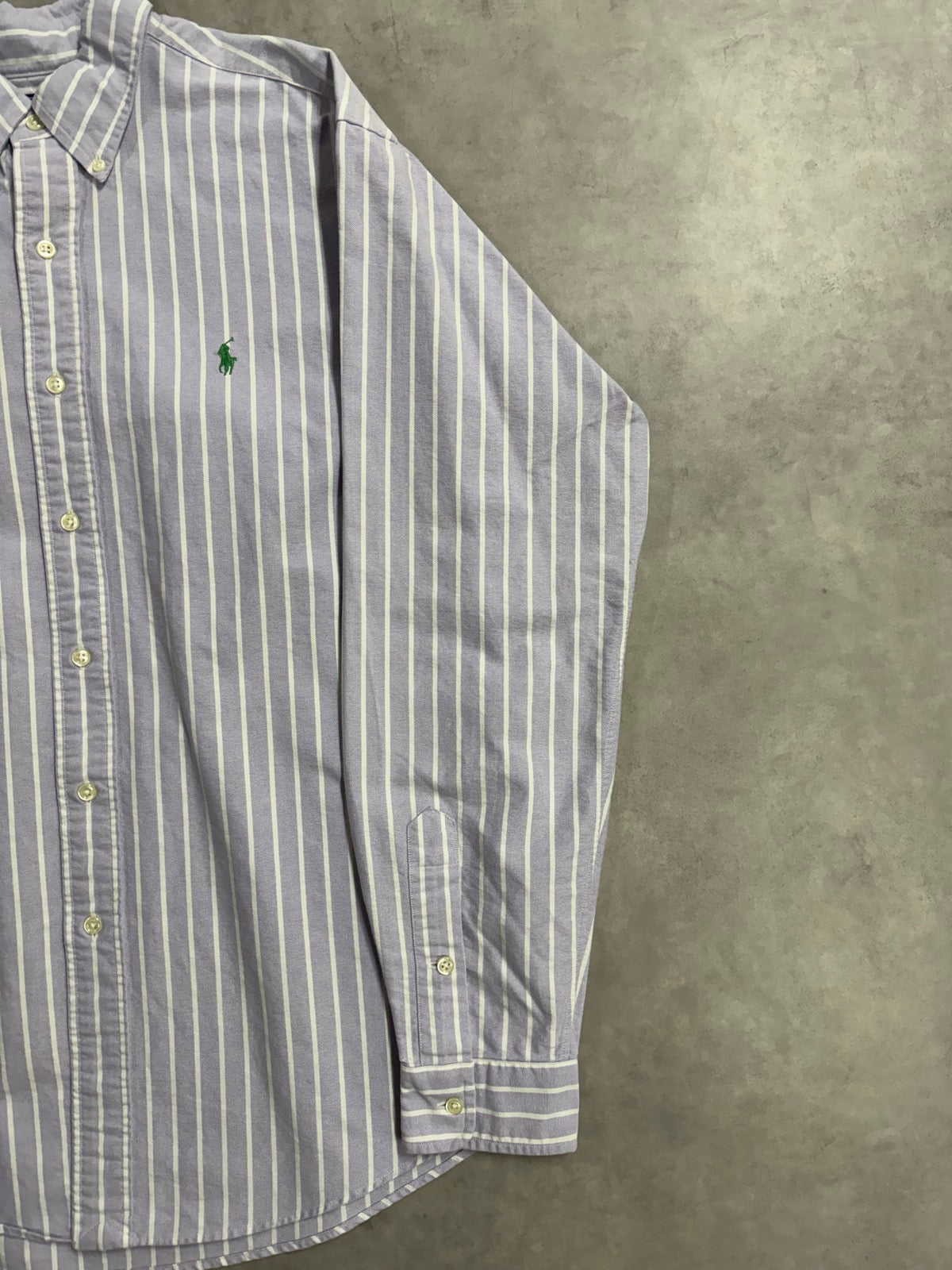 90’s RALPH LAUREN 「CUSTOM FIT」ストライプシャツ