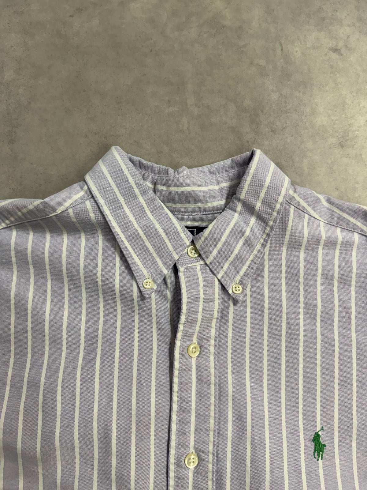 90’s RALPH LAUREN 「CUSTOM FIT」ストライプシャツ