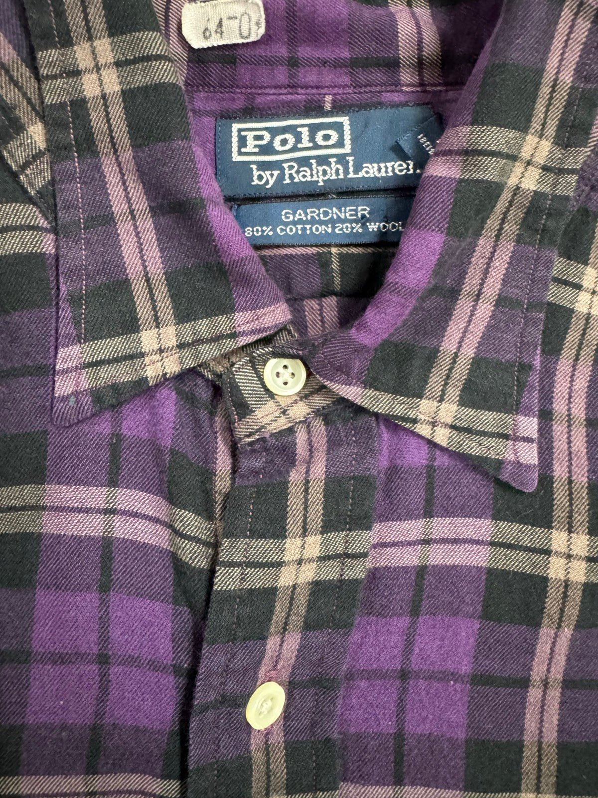 90’s RALPH LAUREN 「GARDNER」チェックシャツ
