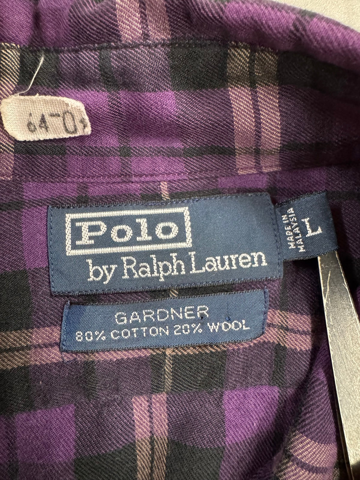 90’s RALPH LAUREN 「GARDNER」チェックシャツ