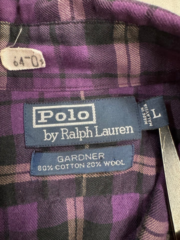 90’s RALPH LAUREN 「GARDNER」チェックシャツ