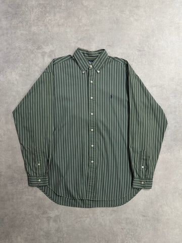 90’s RALPH LAUREN 「BLAKE」ストライプシャツ