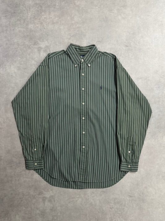 90’s RALPH LAUREN 「BLAKE」ストライプシャツ
