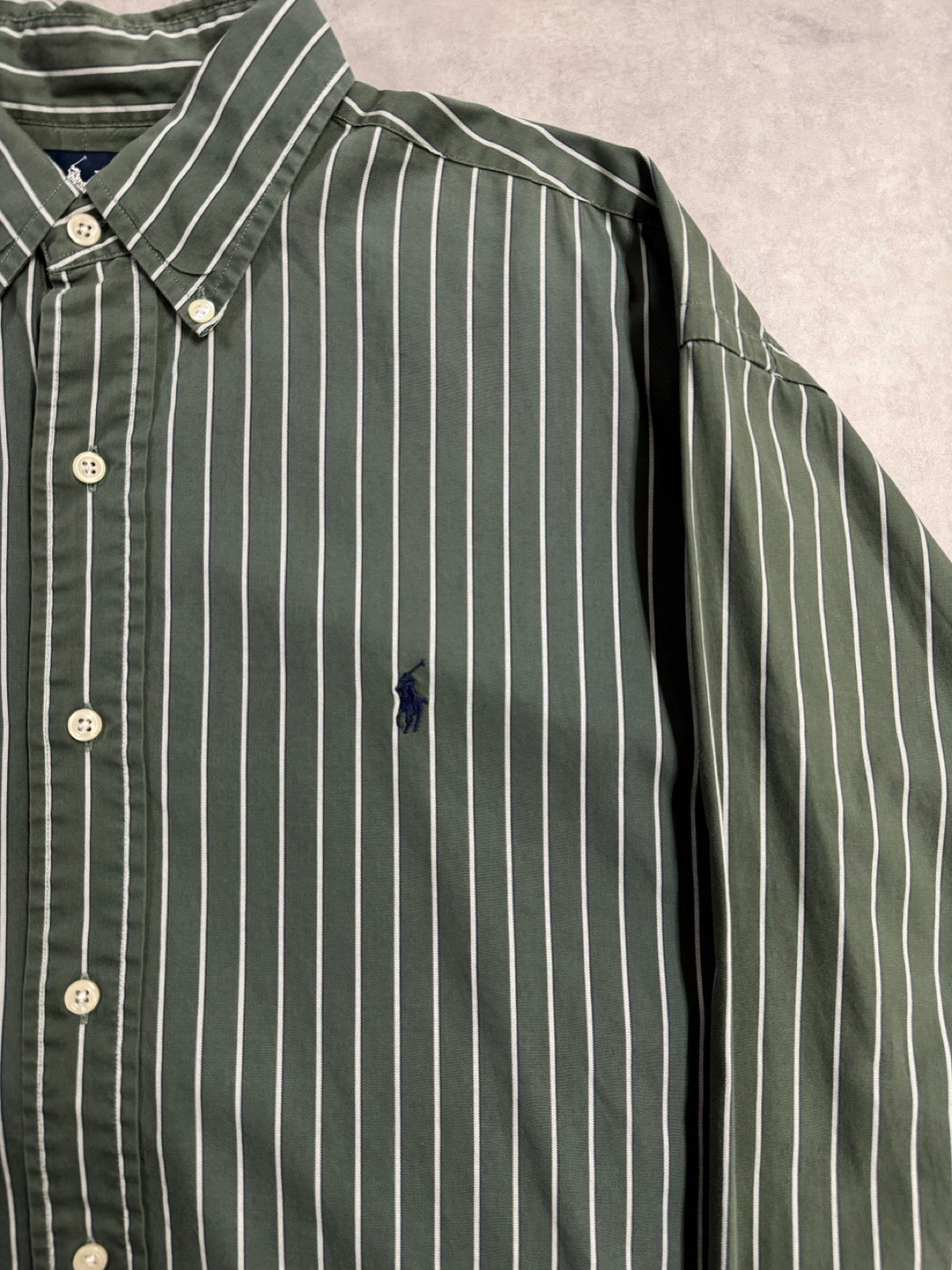 90’s RALPH LAUREN 「BLAKE」ストライプシャツ