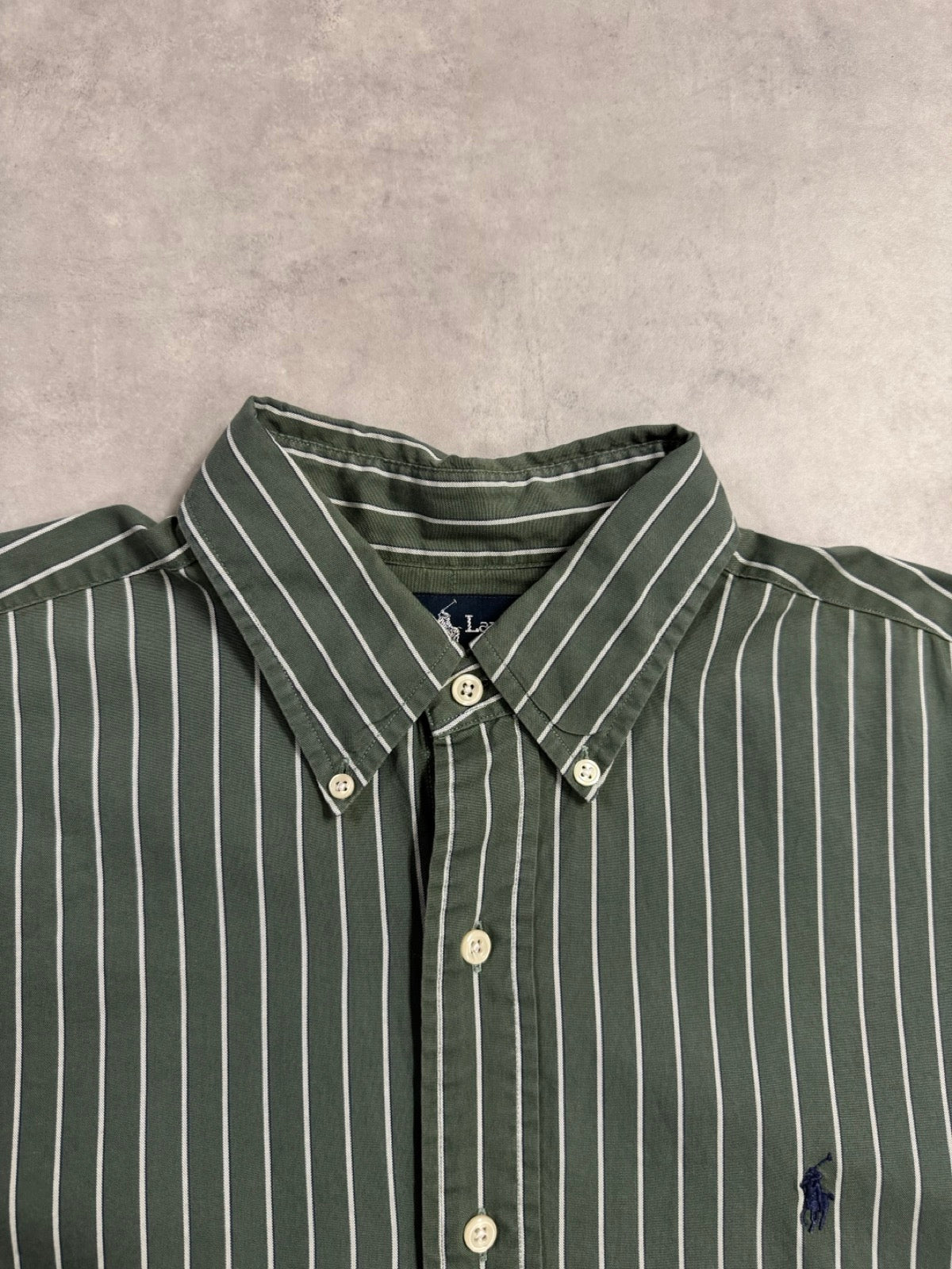 90’s RALPH LAUREN 「BLAKE」ストライプシャツ