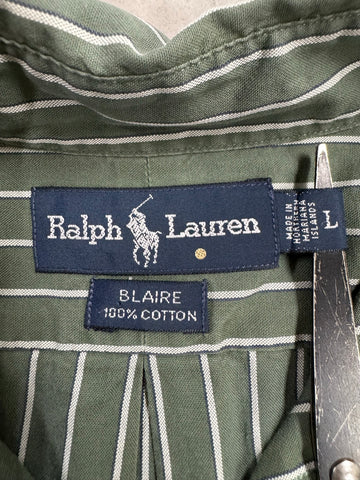 90’s RALPH LAUREN 「BLAKE」ストライプシャツ