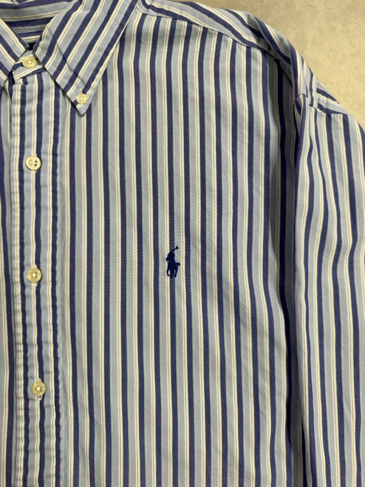 90’s RALPH LAUREN 「BLAKE」ストライプシャツ
