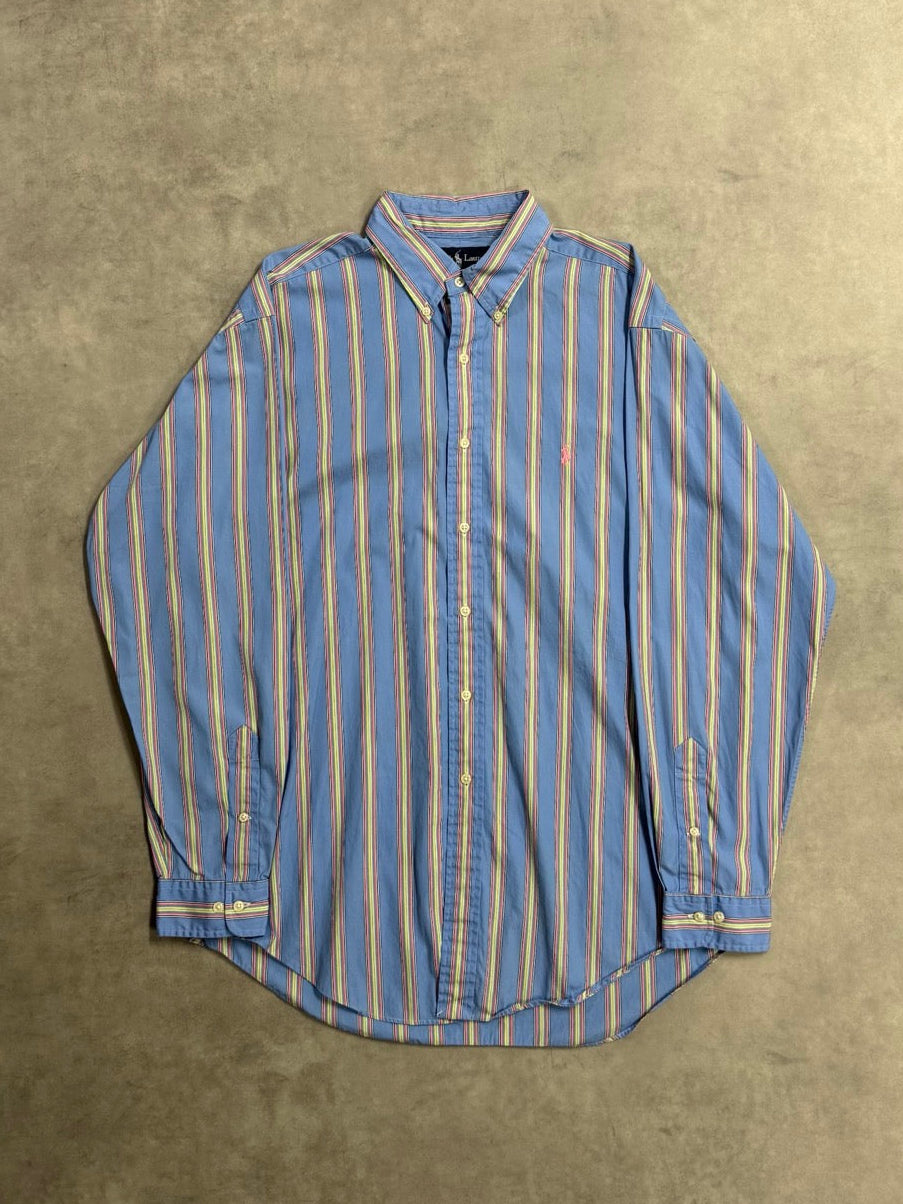 90’s RALPH LAUREN 「CLASSIC  FIT」ストライプシャツ