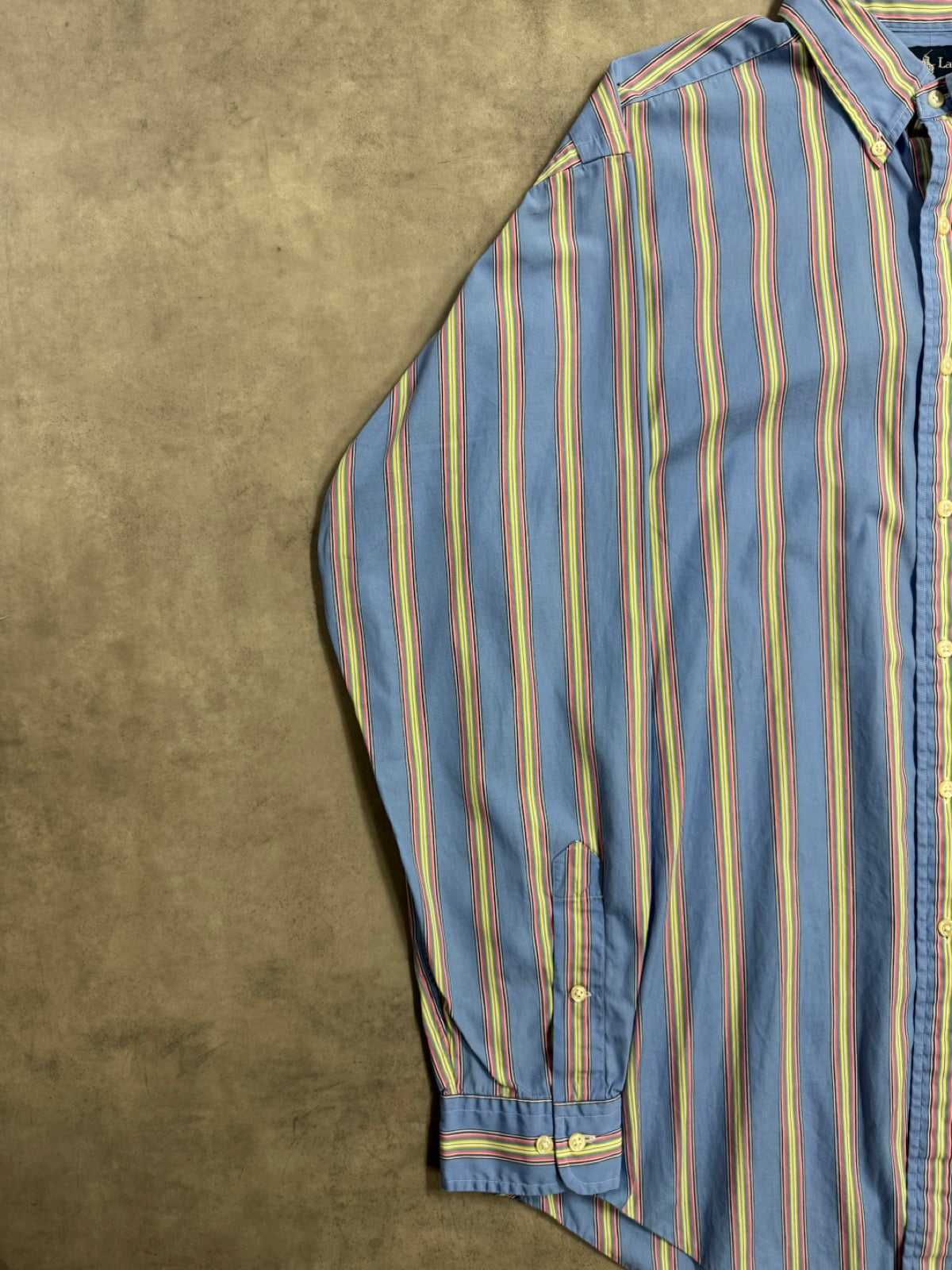 90’s RALPH LAUREN 「CLASSIC  FIT」ストライプシャツ