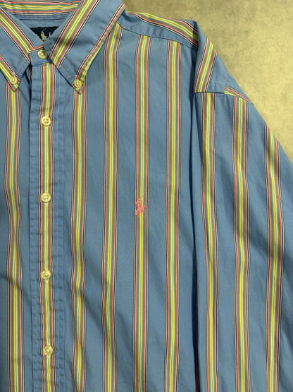 90’s RALPH LAUREN 「CLASSIC  FIT」ストライプシャツ