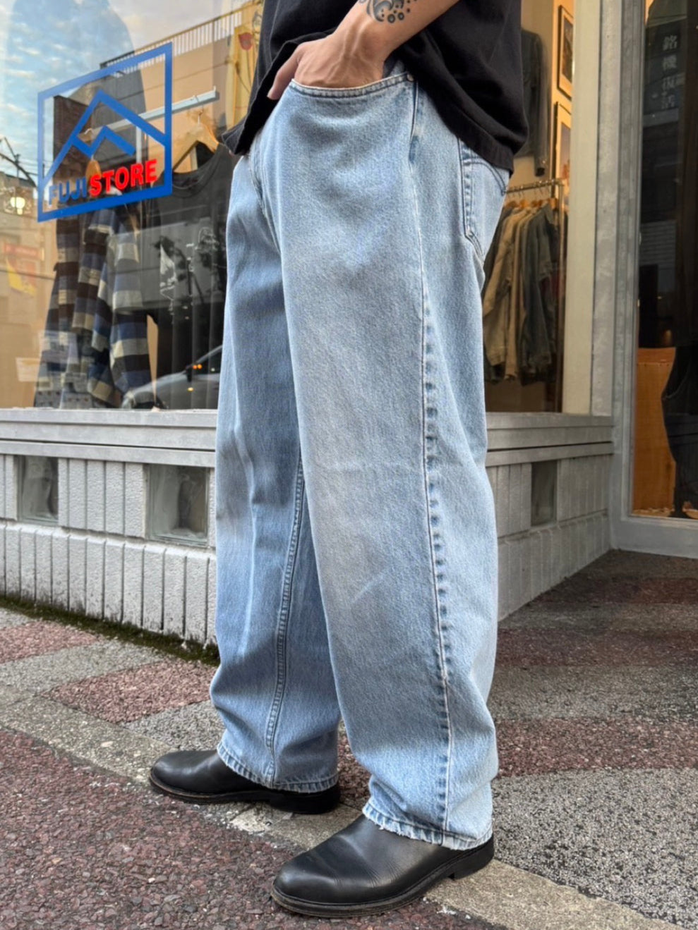 90's LEVIS「baggy」シルバータブ