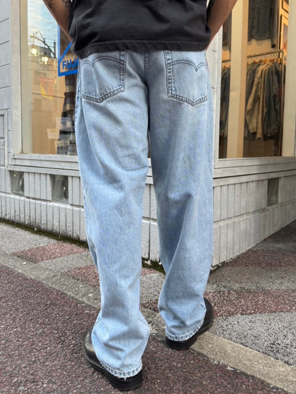 90's LEVIS「baggy」シルバータブ