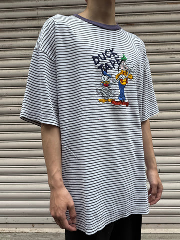 90's DISNEY 「DONALD DUCK&GOOFY」キャラクターTシャツ