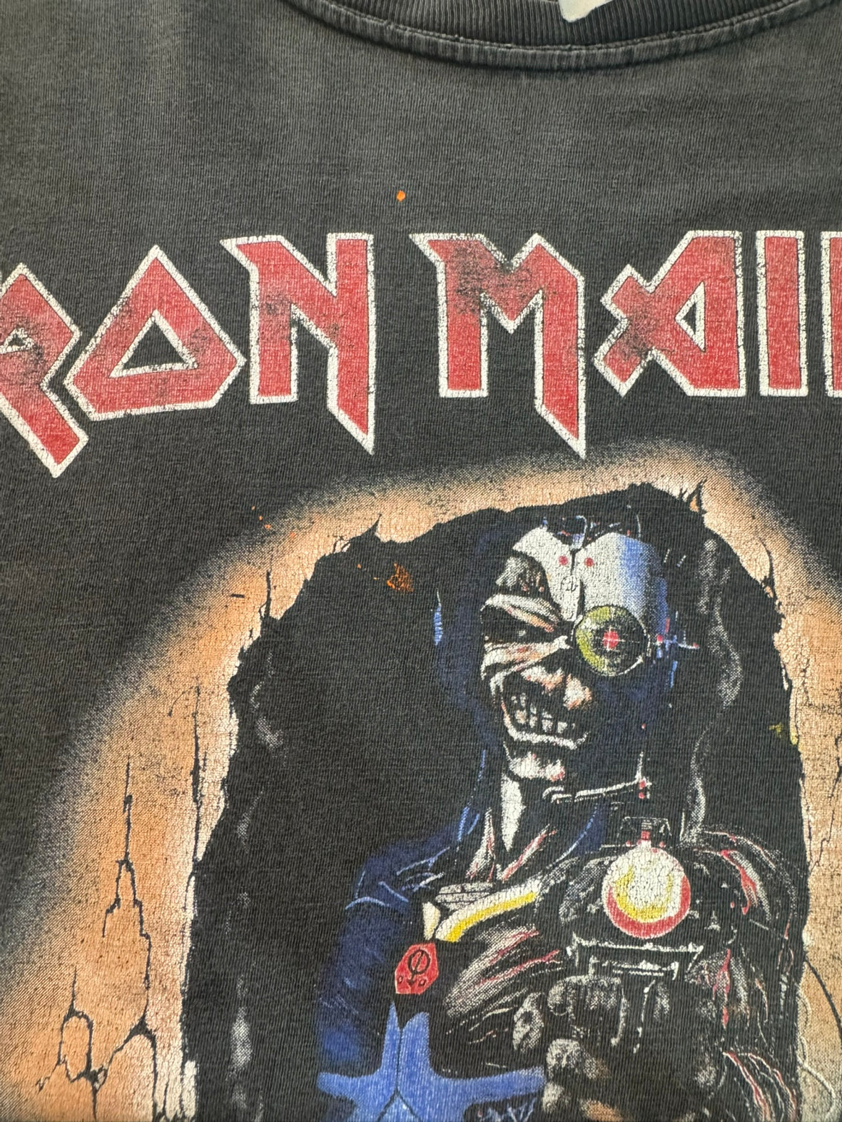 90's IRON MAIDEN「Eddie the Head」バンドTシャツ