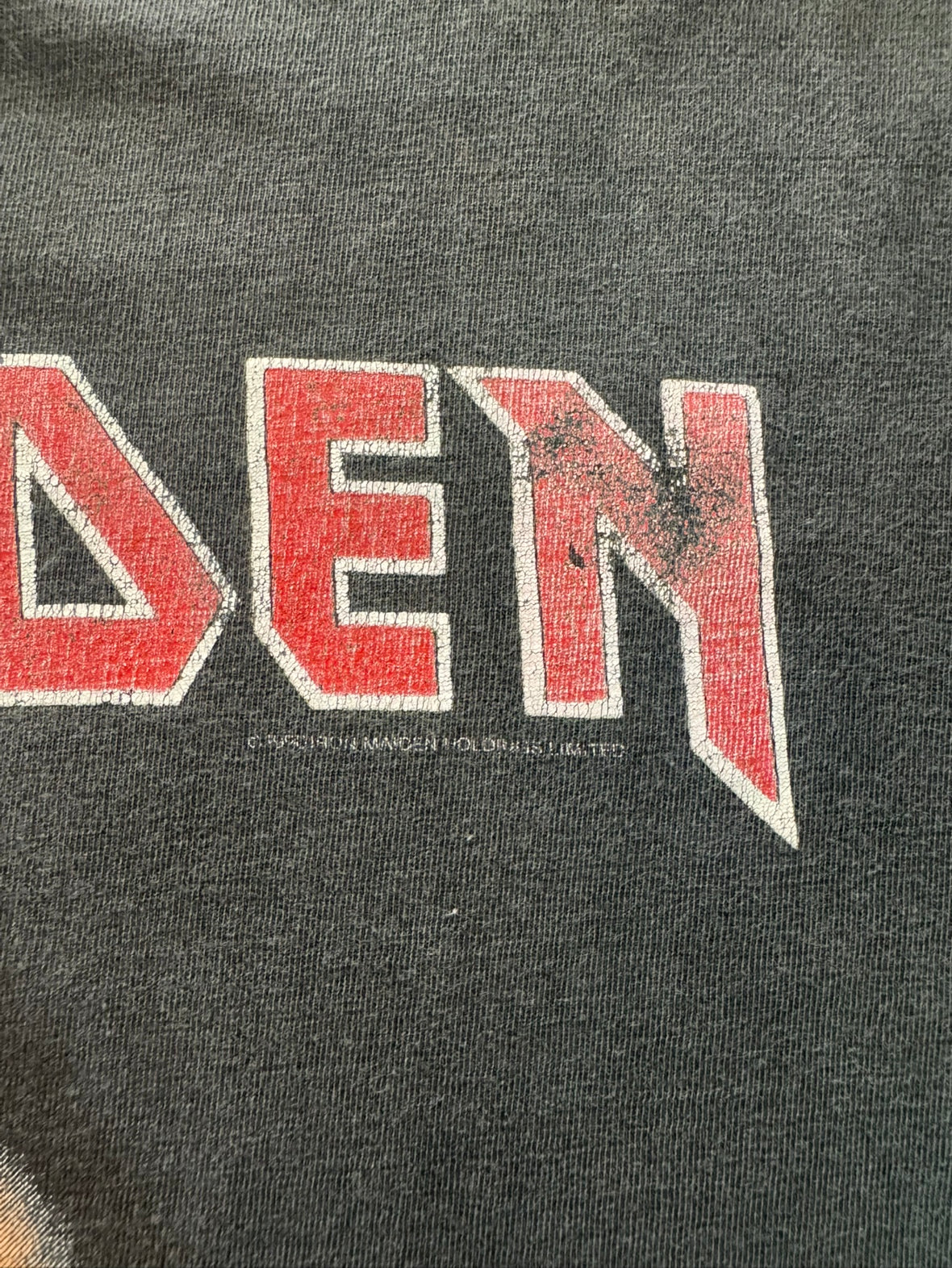 90's IRON MAIDEN「Eddie the Head」バンドTシャツ