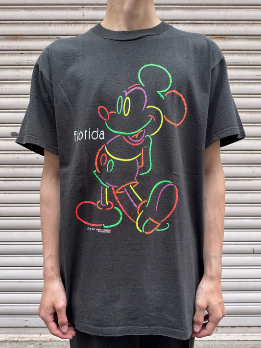 90’s DISNEY 「MICKEY」キャラクターTシャツ USA製