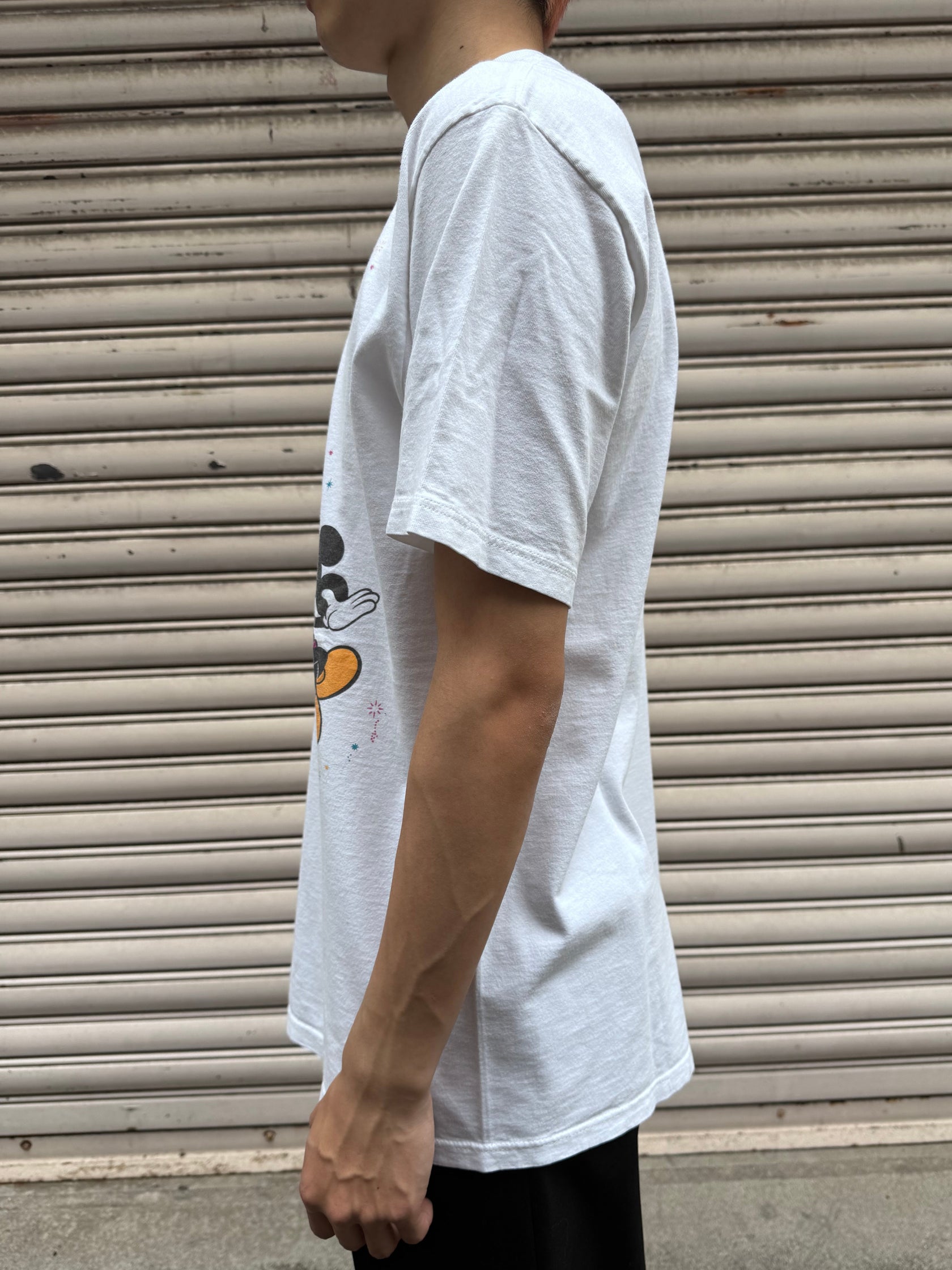 90's DISNEY 「MICKEY MOUSE」キャラクターTシャツ USA製