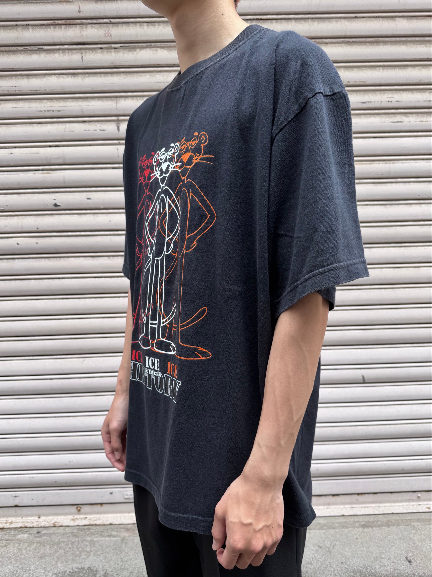 90's~00's「PINK PANTHER」キャラクターTシャツ USA製