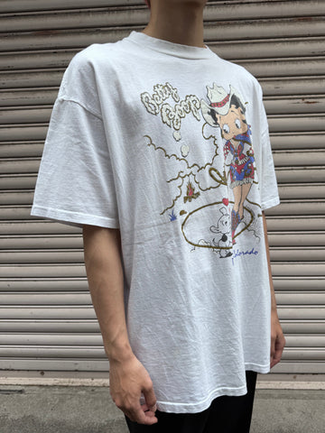 90's「BETTY BOOP」キャラクターTシャツ USA製