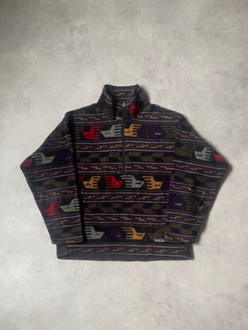 90’s PATAGONIA 「Synchilla sweater」ハーフジップ　USA製