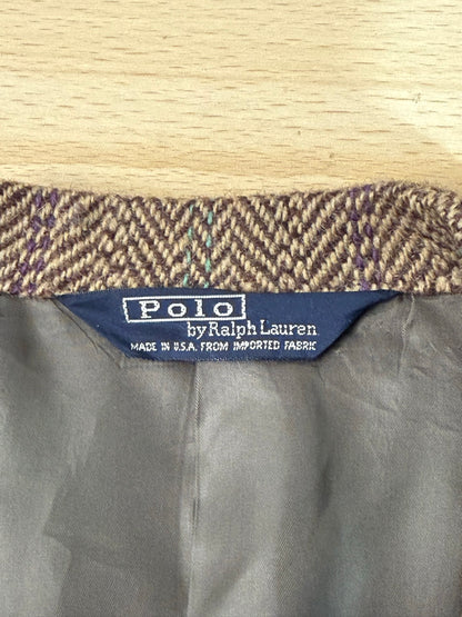 80's~90's Polo by Ralph Lauren「へリーンボーン織り」USA製 テーラードジャケット