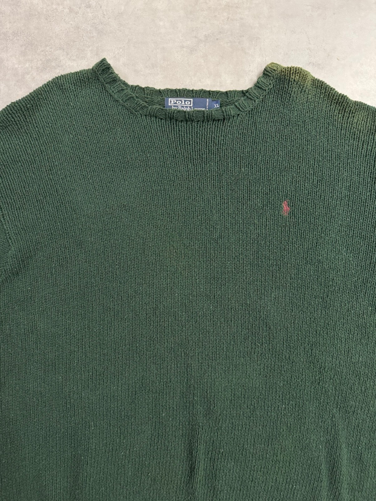 90's「RALPH LAUREN」コットンニット