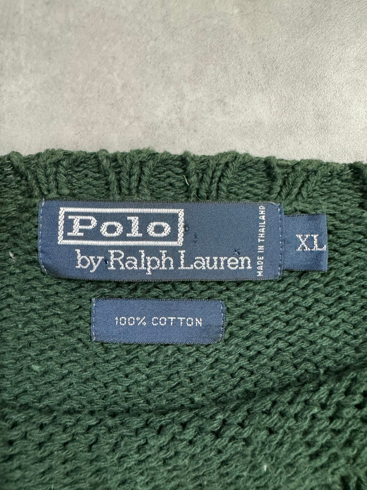 90's「RALPH LAUREN」コットンニット