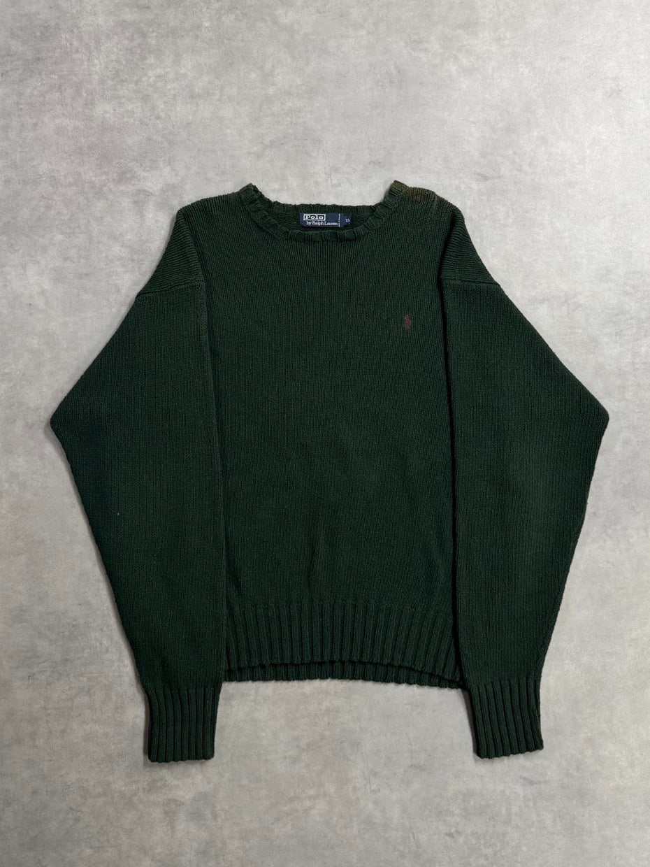 90's「RALPH LAUREN」コットンニット