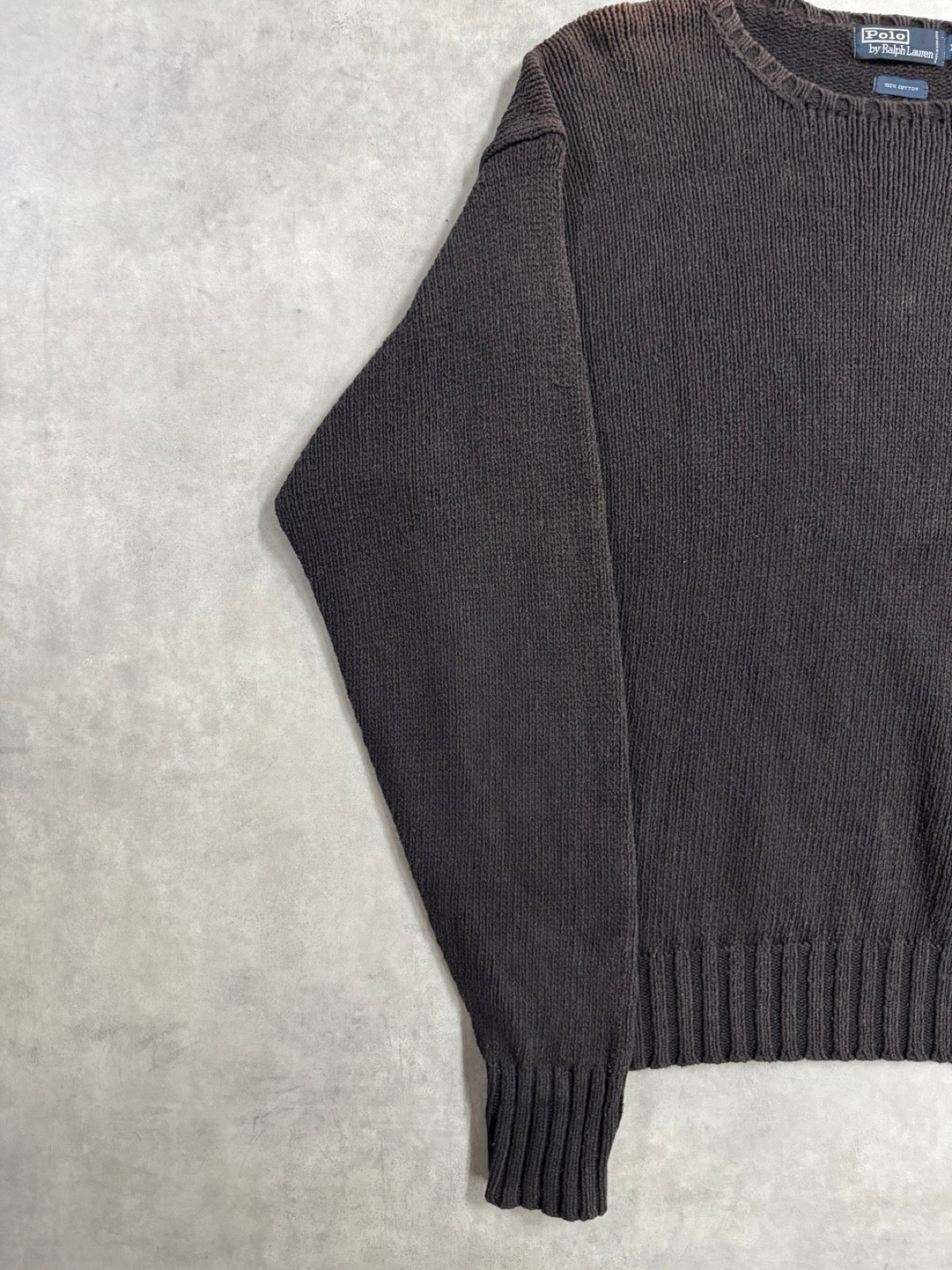 90's「RALPH LAUREN」コットンニット