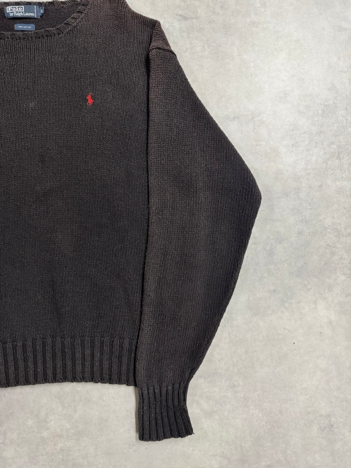 90's「RALPH LAUREN」コットンニット