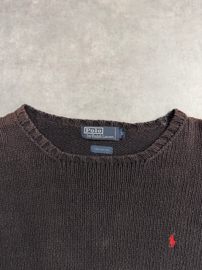 90's「RALPH LAUREN」コットンニット