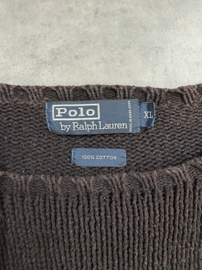 90's「RALPH LAUREN」コットンニット