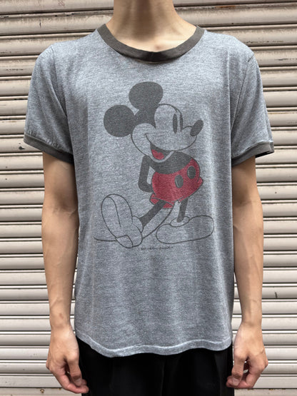 80's DISNEY 「MICKEY MOUSE」キャラクターTシャツ