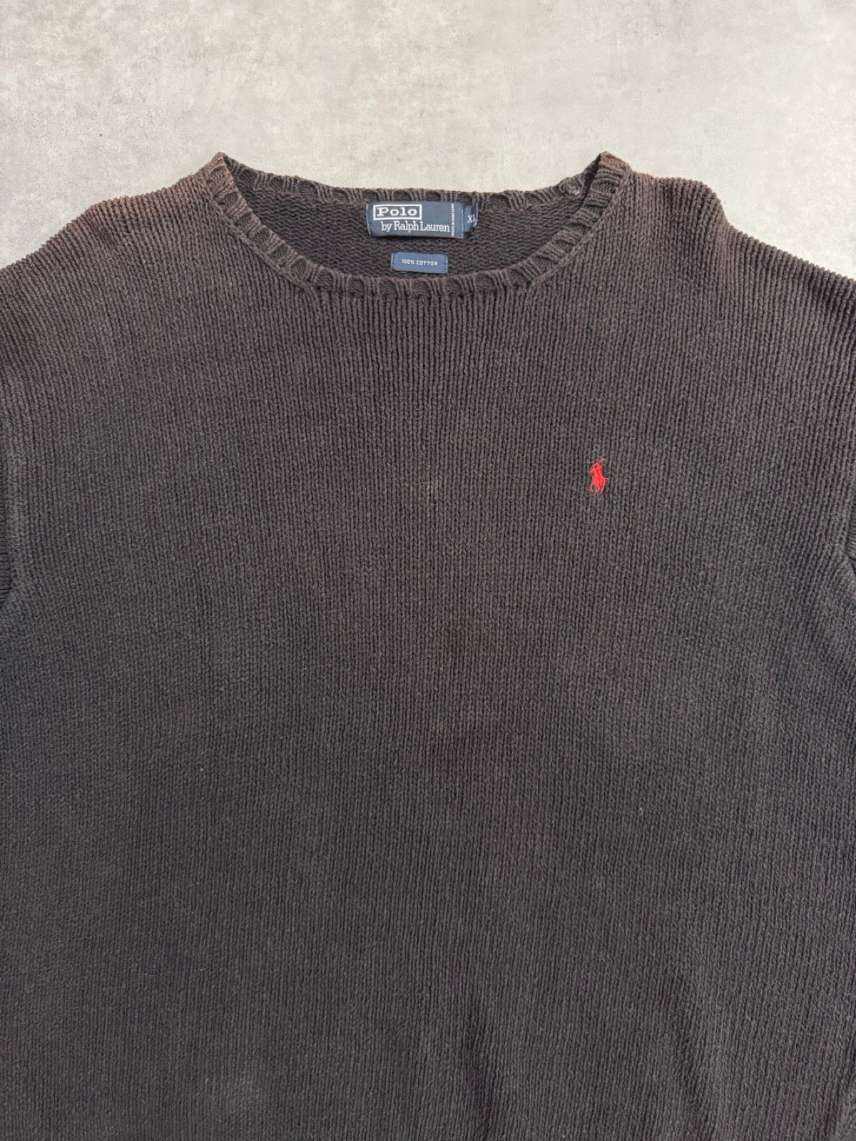 90's「RALPH LAUREN」コットンニット