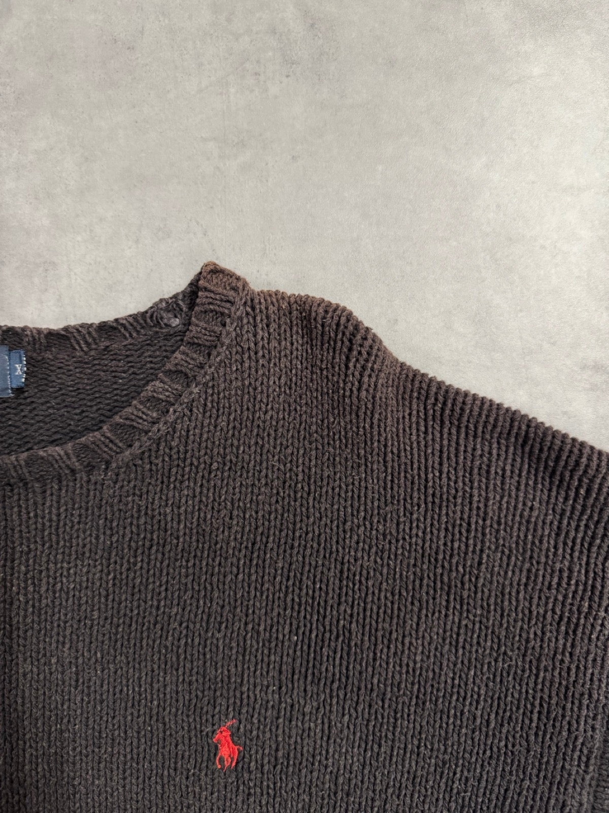 90's「RALPH LAUREN」コットンニット