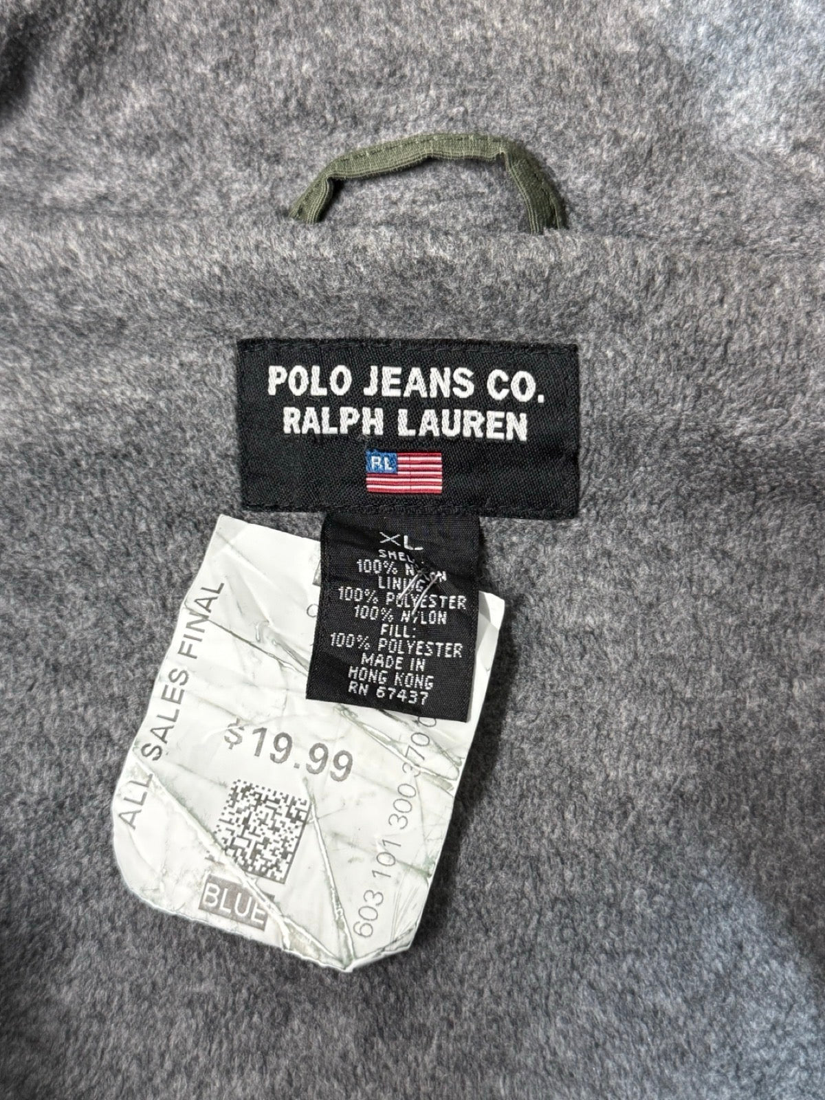 90's「POLO JEANS CO.by Ralph Lauren」ナイロンジャケット