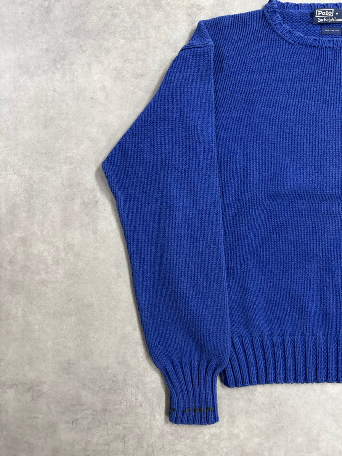 90's「RALPH LAUREN」コットンニット