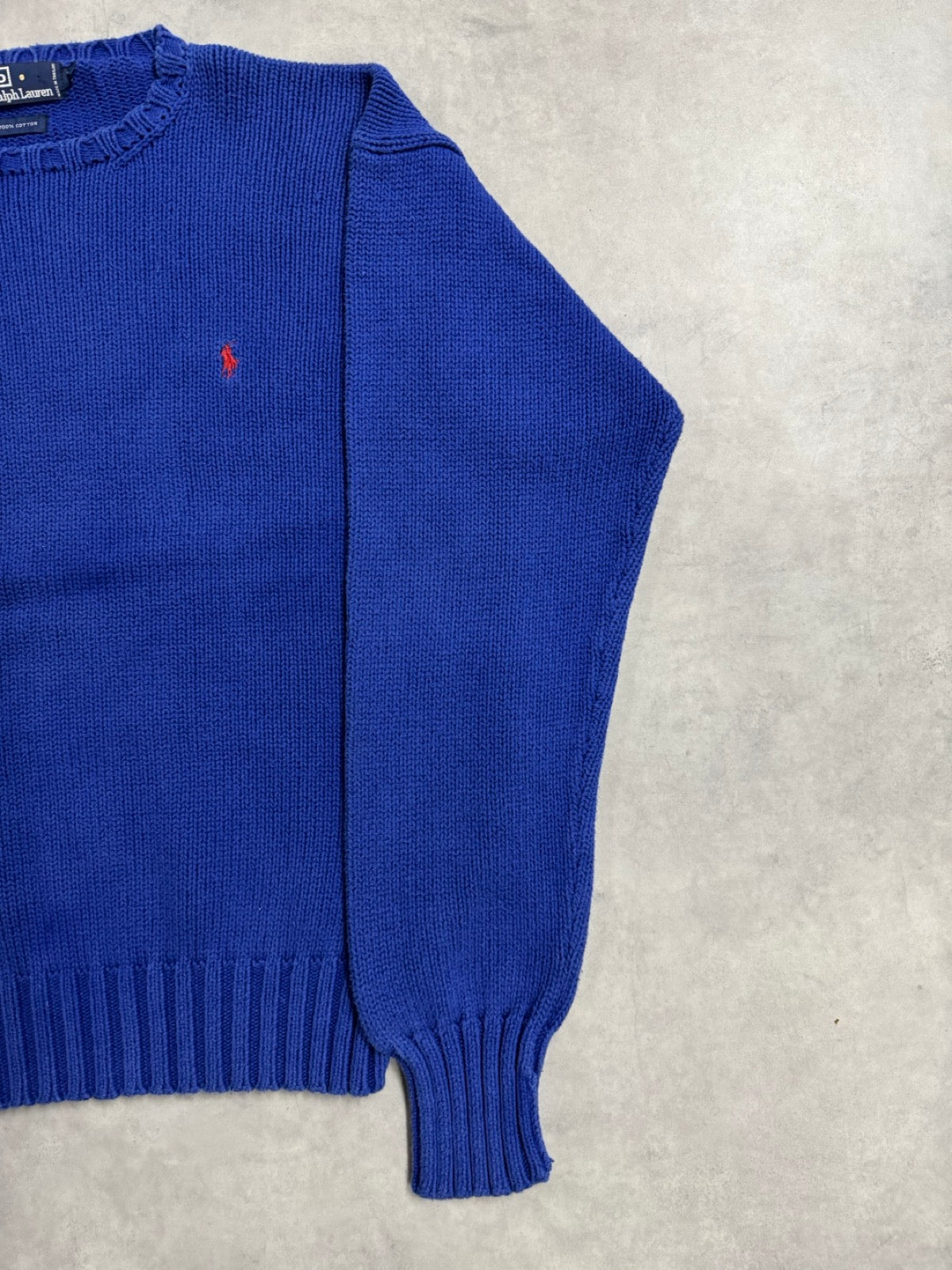 90's「RALPH LAUREN」コットンニット