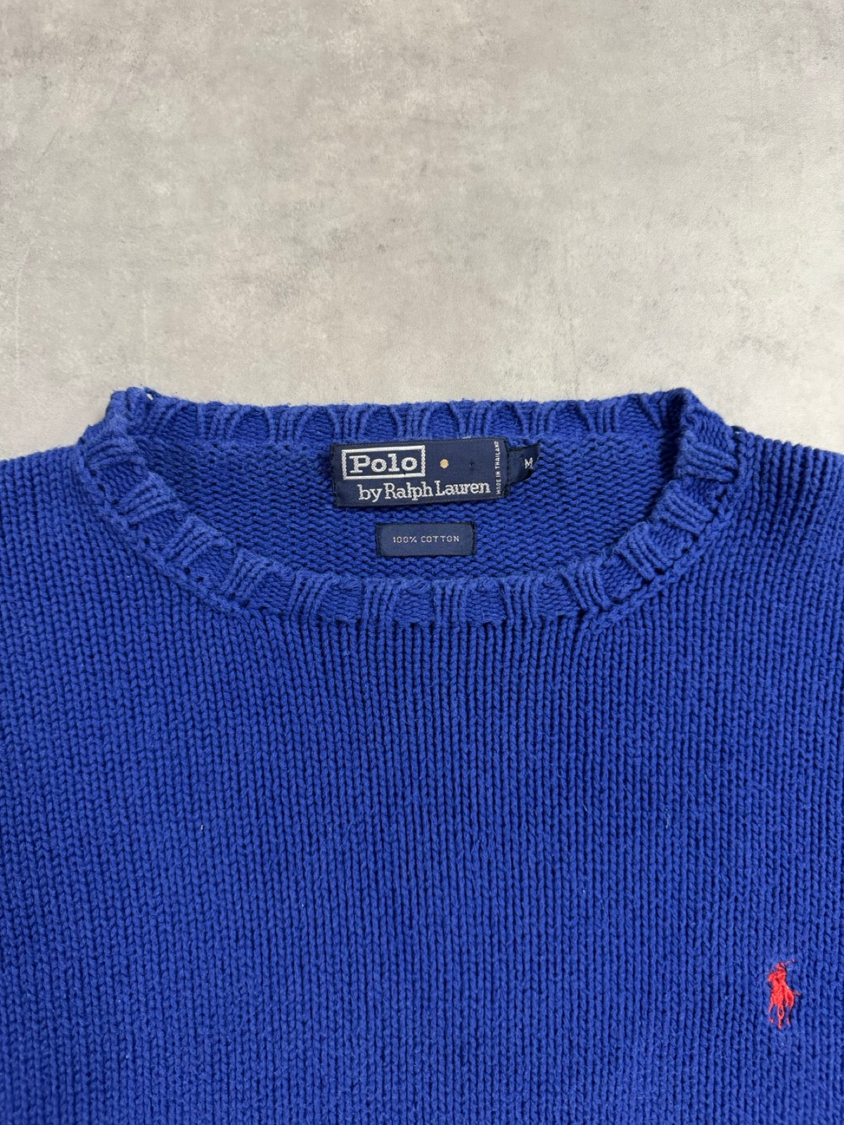 90's「RALPH LAUREN」コットンニット